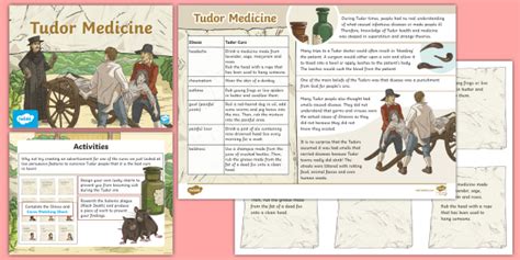 tudor medicine facts for kids.